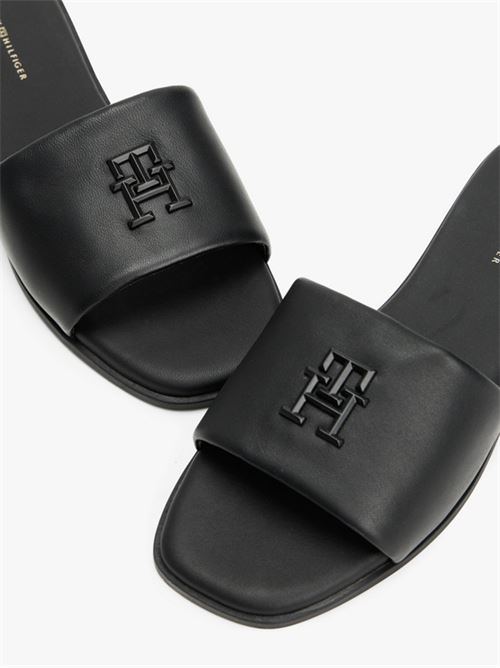 TH LOGO HARDWARE LEA TOMMY HILFIGER | FW0FW08806/BDS